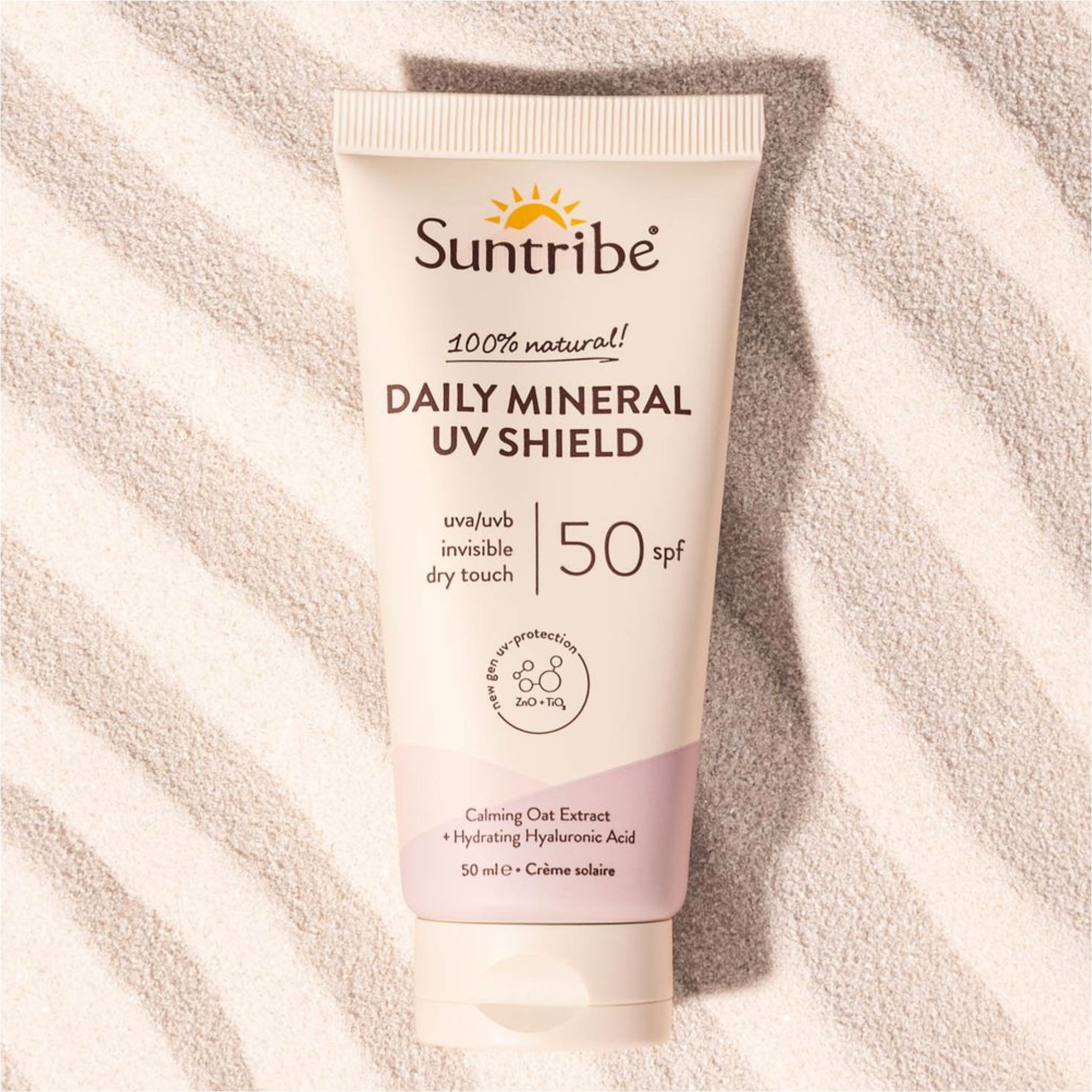 2026 Suntribe Biologisch Mineraal UV Schild SPF 50 STSSUV